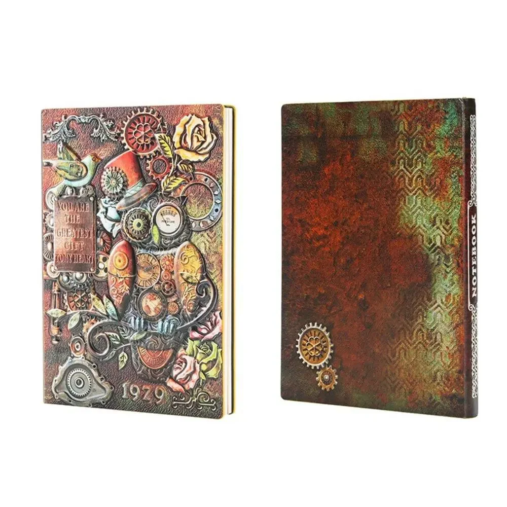 Beautiful Owl 3D‎ Vegan Leather Steampunk Journal